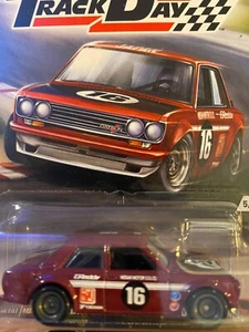 2017 Hot Wheels Car Culture Track Day Serie Datsun Bluebird 510 mit Real Rider - Bild 1 von 4