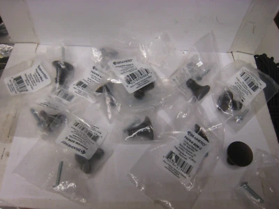 10  Liberty P43476W-BZM 1 1/8" Flared Edge Cabinet Drawer Knob Matte Bronze - Image 1 of 4