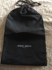 GIORGO AMRANI BEAUTY BLACK DRAWSTRING BAG