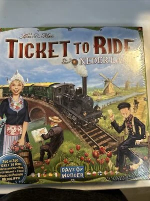 Ticket to Ride Nederland Never Played Incredible Value for Family Game - Image 1 of 4
