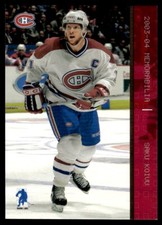 2003-04 Be a Player Memorabilia Ruby Saku Koivu 156/200 Montreal Canadiens #80 .