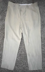 Ralph Lauren Polo Mens Linen Pants Ivory Color Flat Front No Crease 35x30 - Picture 1 of 9