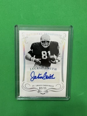 JACKIE SMITH 2014 Panini National Treasures Auto Autograph 02/15 RARE Cardinals - Image 1 of 2