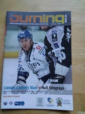 2008/9 COVENTRY BLAZE V HULL STINGRAYS - ELITE ICE HOCKEY 8/3/09