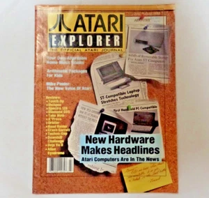 Atari Explorer Magazine Official Atari Journal July/August 1989 Volume 9 #4 - Picture 1 of 3