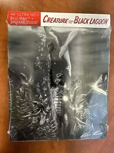 Creature From the Black Lagoon - Steelbook (4K UHD+Blu-ry+Digital) New/Sealed - Picture 1 of 2