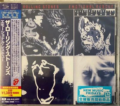 Rolling Stones - EMOTIONAL RESCUE - SHM CD - Japan - UICY-78093 - OBI - NEU/OVP! - Bild 1 von 2