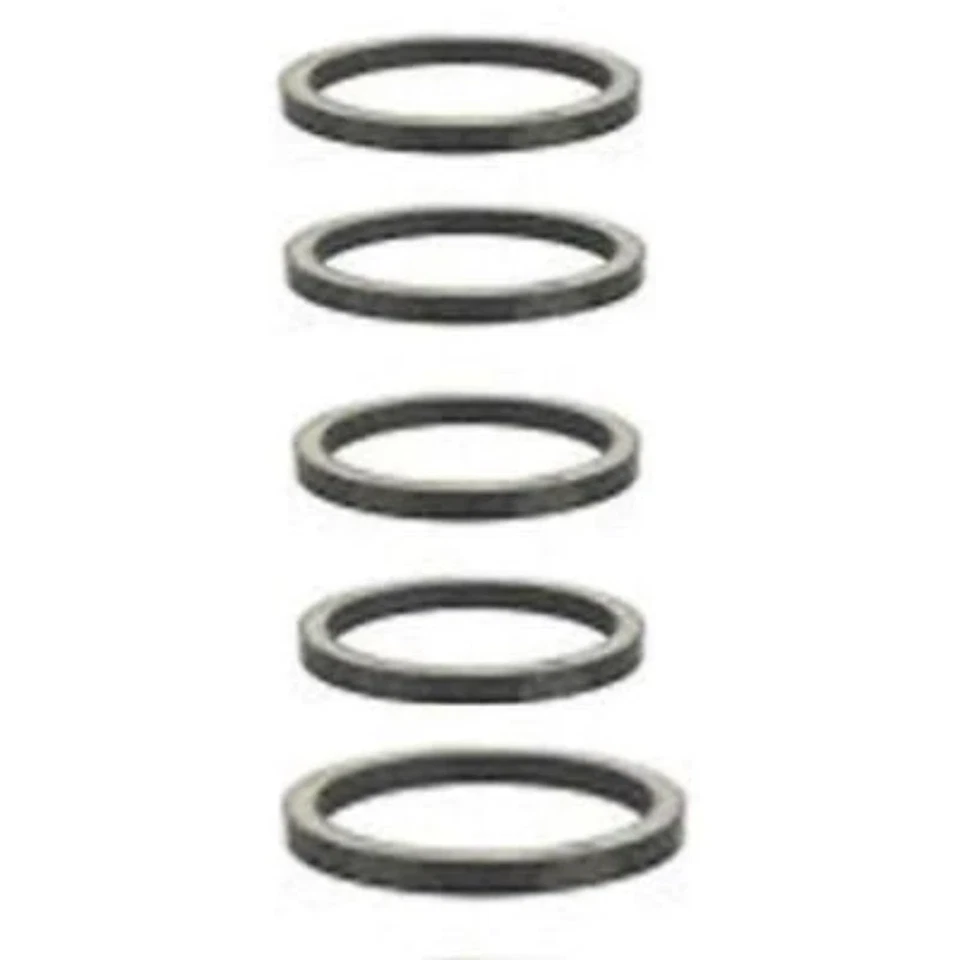 Juego de espaciadores de auriculares ruedas 1-1/8" fibra de carbono 2,5 mm 5pk Foto 1 de 1