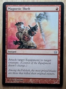 Magnetic Theft MTG Fifth Dawn Magic The Gathering  - Picture 1 of 2
