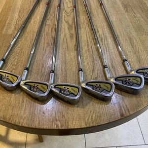 RAM X DEMON IRONS 5-PW STEEL REGULAR SHAFTS RIGHTHANDED - Picture 1 of 12