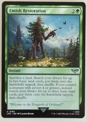 Entish Restoration Universes Beyond: the Lord of the Rings: Tales of... NM - Image 1 of 2