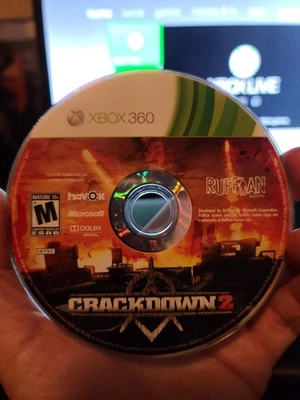 Crackdown 2 Xbox 360 Disc Only Tested - Image 1 of 4