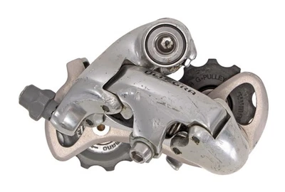 Shimano Ultegra RD-6500 SS 9 Speed Road Bike Rear Derailleur Short Cage Silver - Image 1 of 4