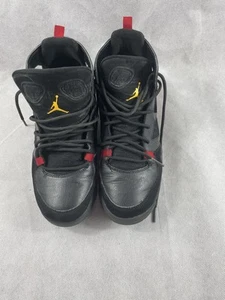 Jordan Shoes Youth 7 Boys Flight Club 91 Basketball Mid Sneaker 555472-067 Black - Picture 1 of 13