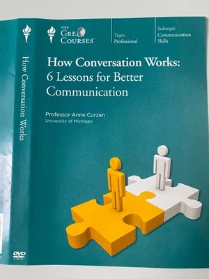 How Conversation Works: 6 Lessons For Better Communication - Great Courses DVD - Image 1 of 4
