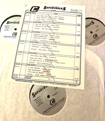 #006 LAUGH-IN'S GARY OWENS HOSTS 3 HR SUPERTRACKS 50's-70's; FEATURES/INTERVIEWS - Image 1 of 3