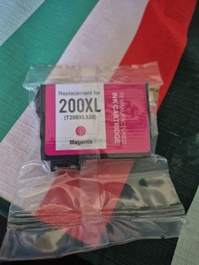 Epson Printer 200XL T200XL320 Magenta Ink Cartridge Sealed Fast Shipping - Picture 1 of 3