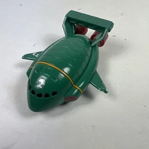 Vintage 1992 Bandai Thunderbird 2 Pull‑Back Toy – 3″ Green Ship Vehicle – Rare - Picture 1 of 4