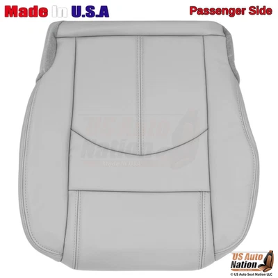 GMC Acadia SLT 2013 2014 2015 2016 2017 pasajero parte inferior cuero sintético cubierta gris Foto 1 de 4