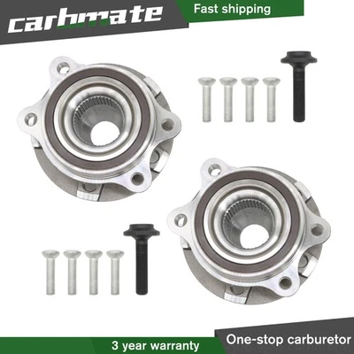Par (2) de cojinete de cubo de rueda delantera para Audi A4 A5 Quattro A6 A7 Allroad Q5 Foto 1 de 4