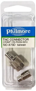 TNC Connector Male 2 Piece Crimp RG-59 and RG-62/U - Picture 1 of 1