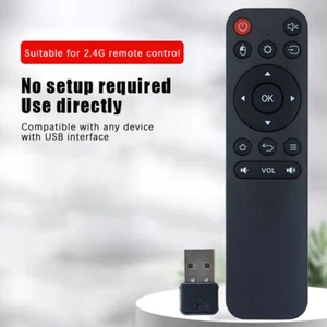 2.4GHz Smart TV Voice Remote Control With USB For Android TV Box / PC - Picture 1 of 6