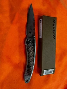 McCusta Large Nami Damascus Folder, Razor Sharp Japanese Perfection, Mint!! - Picture 1 of 4