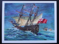 No.4 SOVEREIGN OF THE SEA -  Britains Maritime History - Player/Tom Thumb 1989