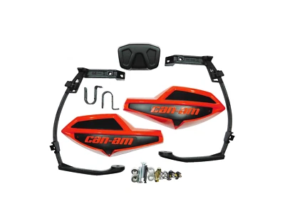 2012-2024 Can-Am Outlander Renegade OEM Left/Right Hand Guard Deflector Red C75 - Image 1 of 4