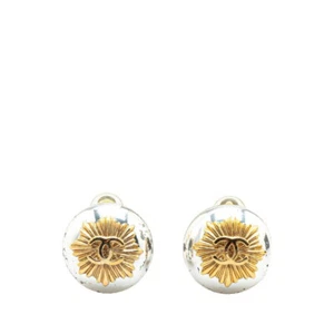 CHANEL vintage COCO Mark Earring Women 【Used】 - Picture 1 of 5