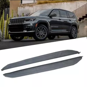 Fixed Running Board Fits For Grand Cherokee L 2021-2023 Side Step Nerf Bar Stair - Picture 1 of 10