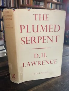 Rare 1948 U.K. Edition The Plumbed Serpent D.H. Lawrence Mexico Novel Book - Picture 1 of 1