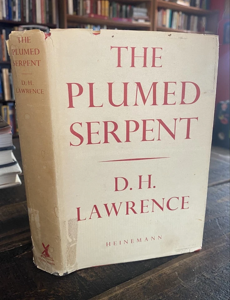 Rare 1948 U.K. Edition The Plumbed Serpent D.H. Lawrence Mexico Novel  Book - Image 1 of 1