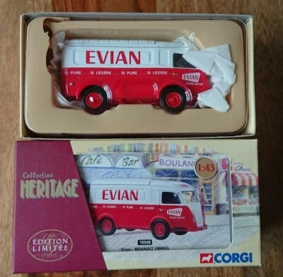 Corgi 70508 Renault 1000kg "EVIAN" water Ltd Edition No 1863 of 2000 - Image 1 of 3