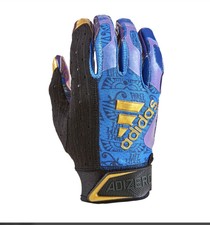 adidas football gloves blue