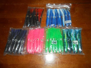 Sea Striker Bulb head squids 6" 10 Packs - Picture 1 of 1