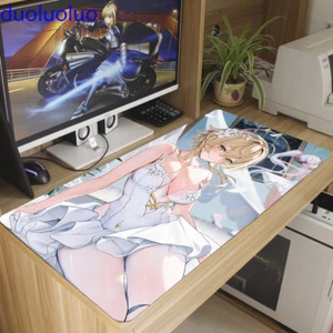 Lumine Genshin Impact Anime Keyboard Mouse Pad Mousemat Game Playmat 70*40cm - Picture 1 of 1