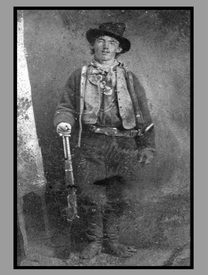 HOME INTERIORS Quality POSTER.Only picture of Billy the Kid.Home Room Decor deco art print.q745