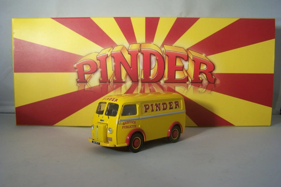 1/43 Cirque Pinder Corgi 70602 Peugeot D3A service Publicité - Photo 1/1
