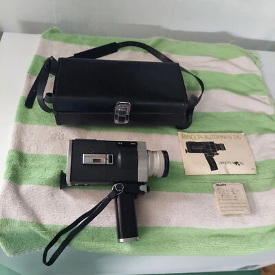 Câmera de Filme Minolta Autopak-8 D6 Super 8 - Imagem 1 de 4