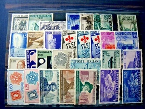 ITALIA, ITALY, Repubblica 1951 " Annata Completa" 29 V.Cpl SET MNH/MH/USED - Imagen 1 de 1