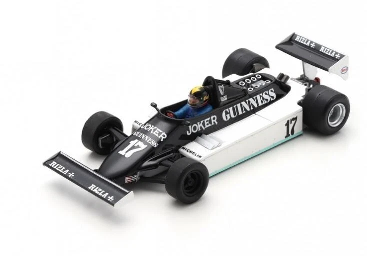 Spark Model 1:43 S7169 March 811 F.1 #17 Long Beach GP 1981 Derek Daly DNQ NEW - Immagine 1 di 1