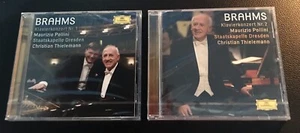 Brahms Piano Concertos 1 & 2 Pollini, Thielemann, Dresden DG 2 CDS new & sealed - Picture 1 of 2