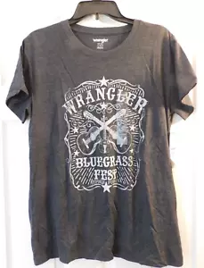 Camiseta para hombre Wrangle gris jaspeado talla S - Imagen 1 de 4