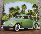 1952 Volkswagon Beetle car print (green)