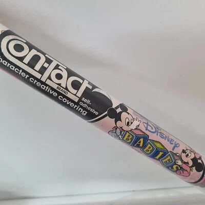 De Colección Disney Bebé Mickey Minnie Cajón Estante Papel Conacto Rollo Autoadhesivo 18"  Foto 1 de 4