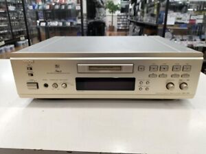 Denon DMD-1000 MiniDisc MD Recorder/ Player Deck Silver Working Confirmed japan