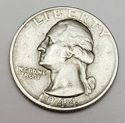 1944 P Washington Quarter *90% SILVER* *AG OR BETTER* *FREE SHIPPING* Cover