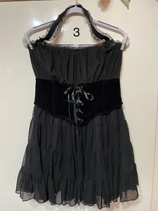 Killstar XL Black Halter neck Dress - Picture 1 of 2
