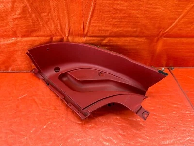 00-09 HONDA S2000 - CONDUCTOR IZQUIERDO TAPA BLANDA BANDEJA MOLDURA PLÁSTICO FÁBRICA FABRICANTE ORIGINAL - ROJO Foto 1 de 4